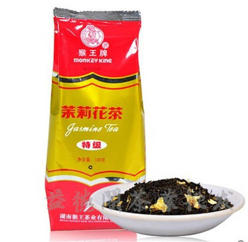 Jasmine Green Tea Premium Natural Top Grade Loose Leaf Scented Tea 100g