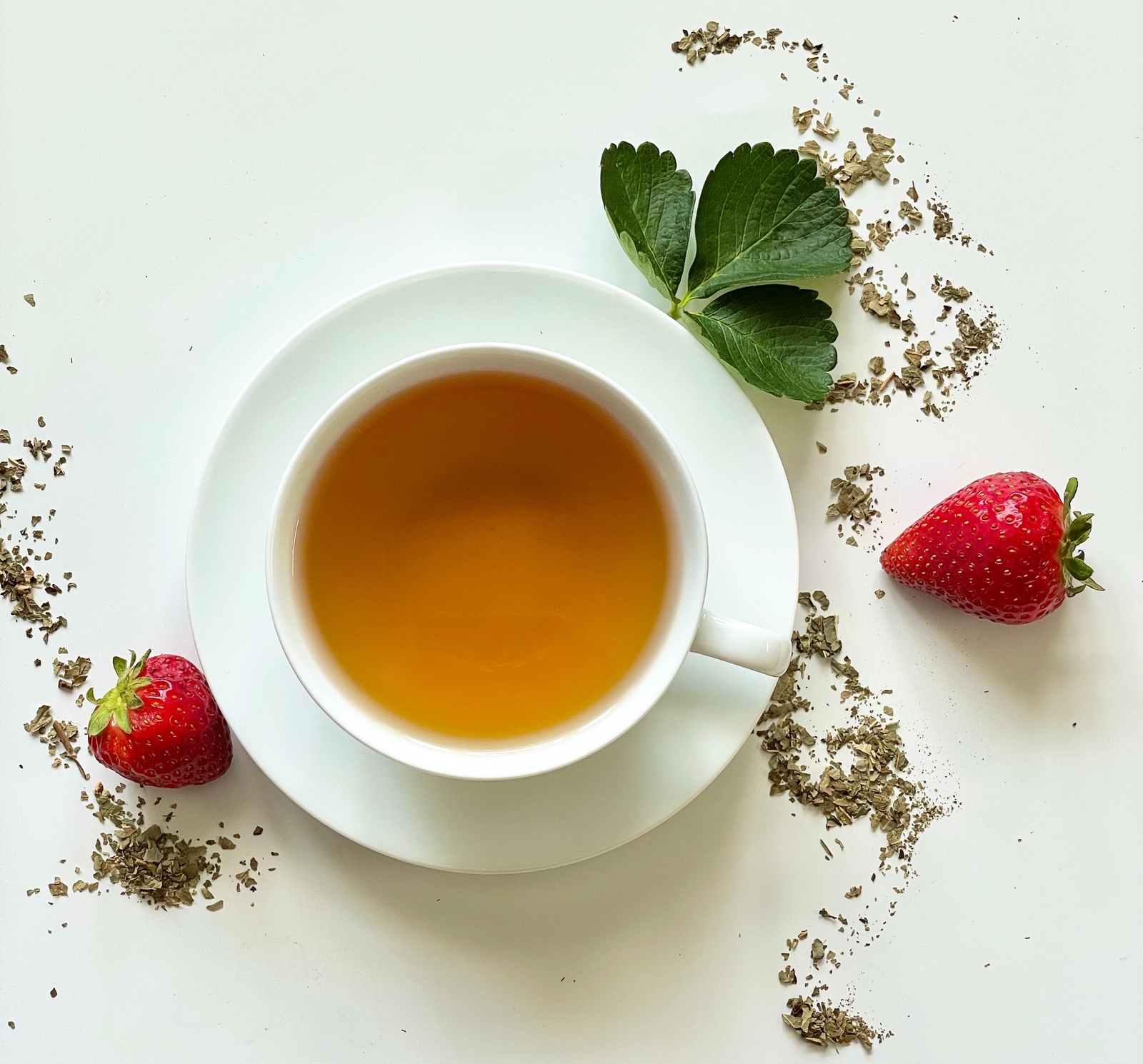 Strawberry Leaf Tea by Palm Beach Herbals | 30ct, Caffeine-Free