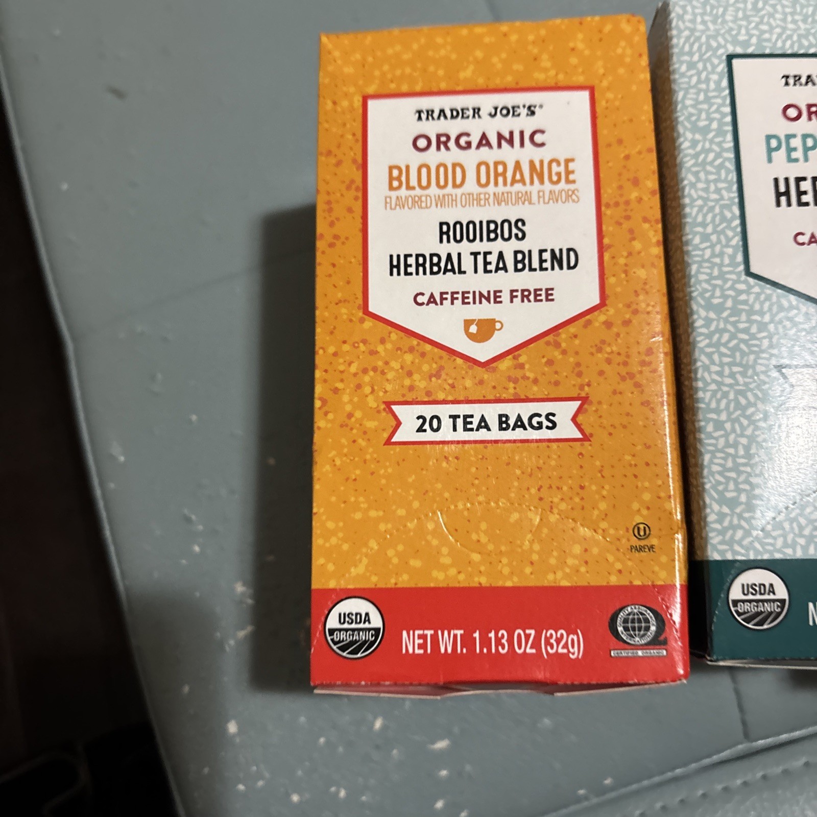 3 Packs Of Trader Joe Organic Herbal Tea Please See Description For Flavors