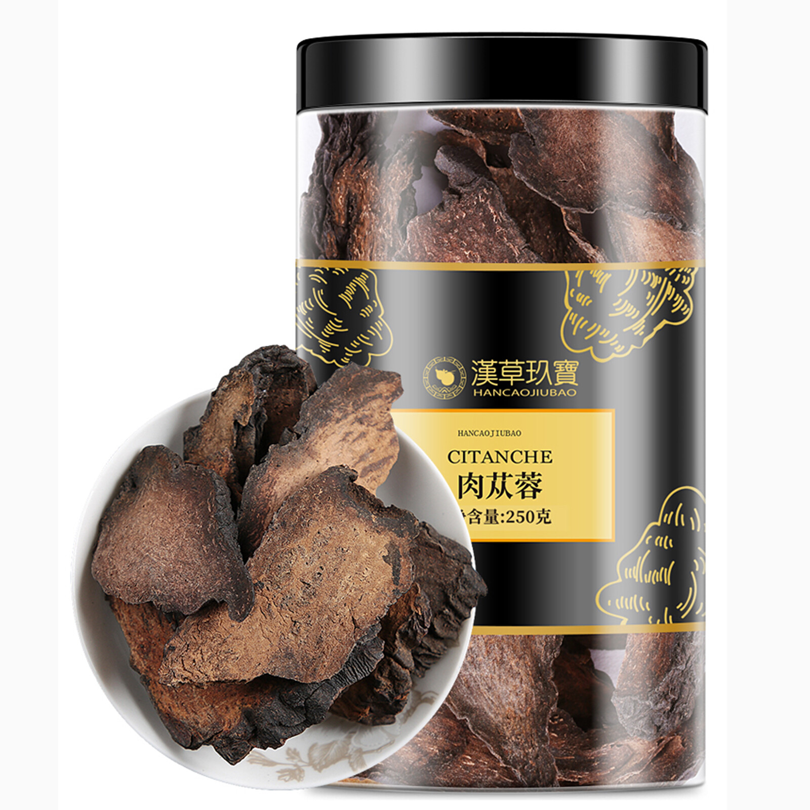 250g Organic Cistanche Slice Rou Cong Rong Dijing Tubulosa Men’s Health Herb Tea