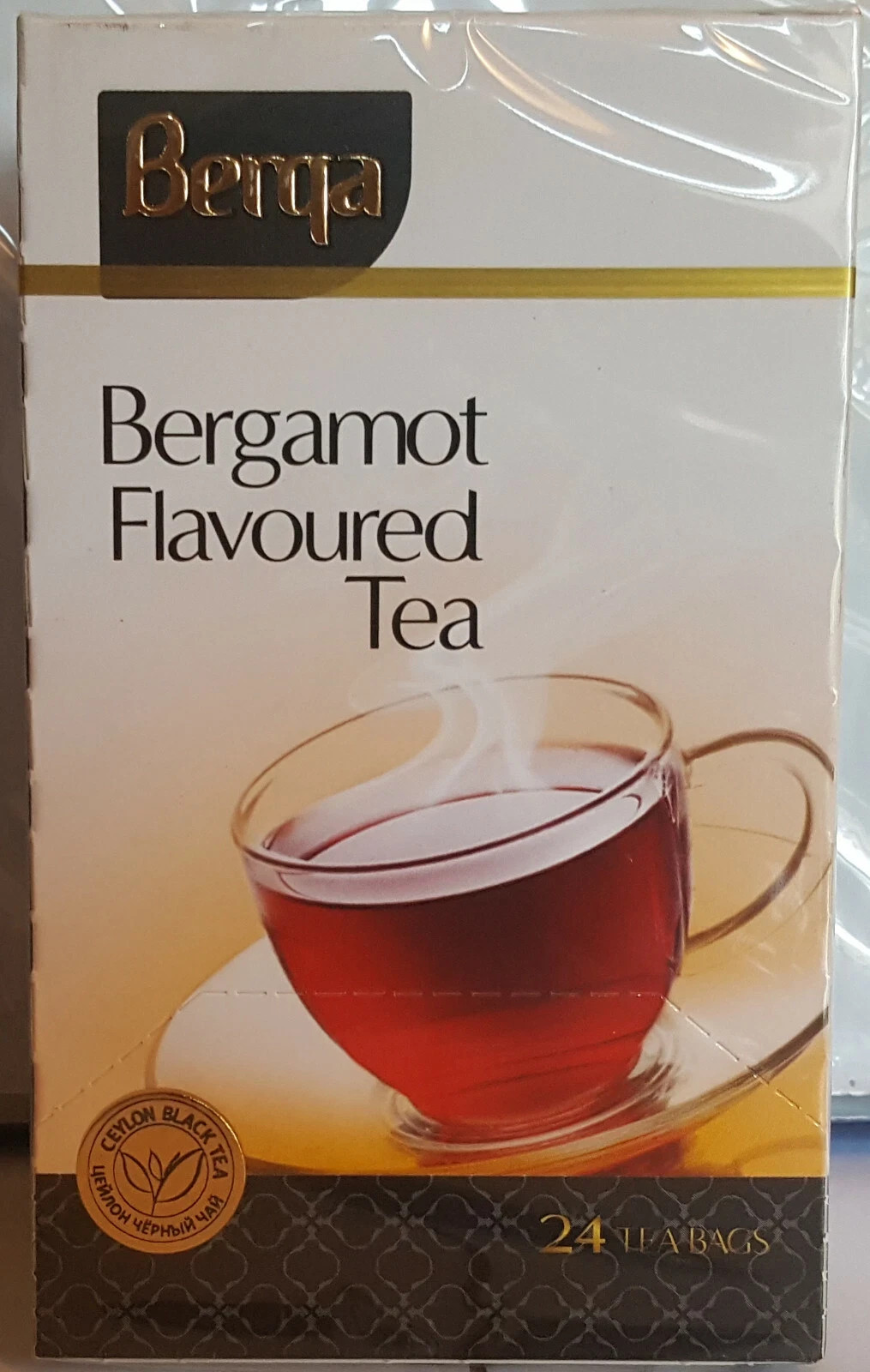 BERGA EARL GREY ETIRLI CAY Bergamot Tea Berqa 24 Tea Bags NO GMO Azerbaijan