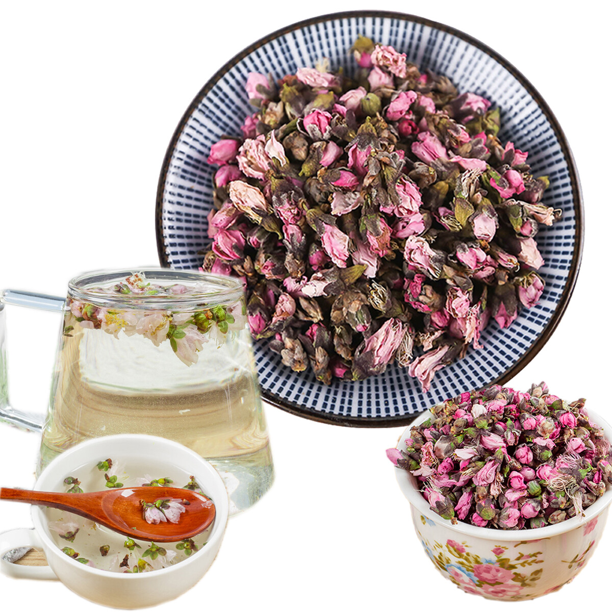 Peach Blossom Tea Dried Flower Natural Floral Herbal Tea Premium Health Drink