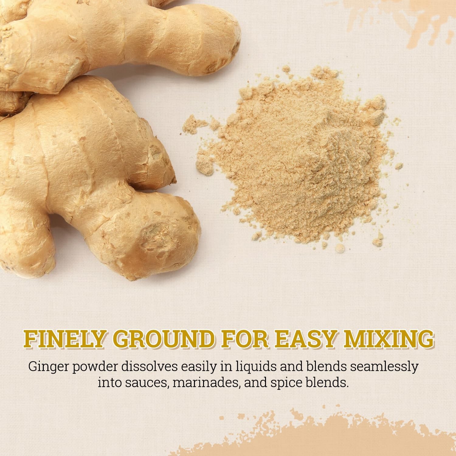 52USA Organic Ginger Powder 8oz, Finely Ground Ginger Root Powder-Premium Spi…
