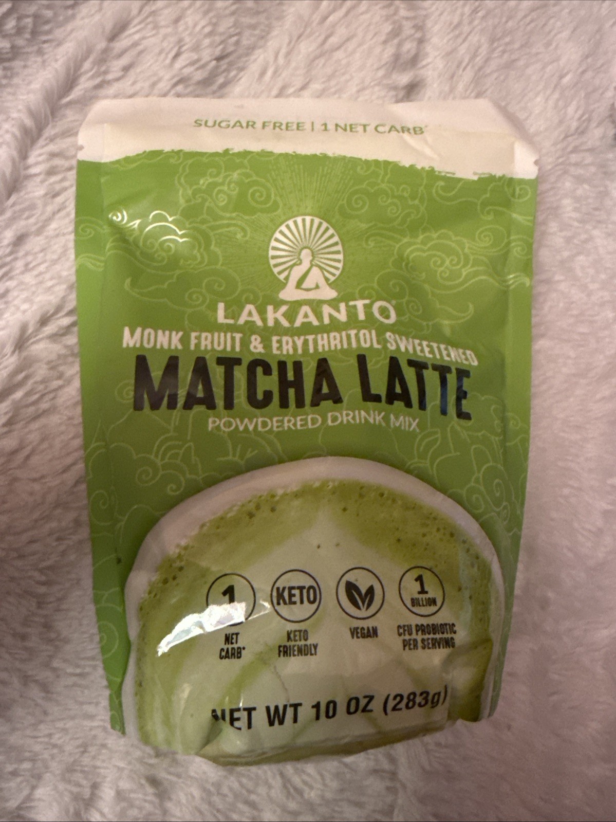 Lakanto Matcha Green Tea Powder 10oz Vegan Sugar Free Gluten Free Exp 01/2027