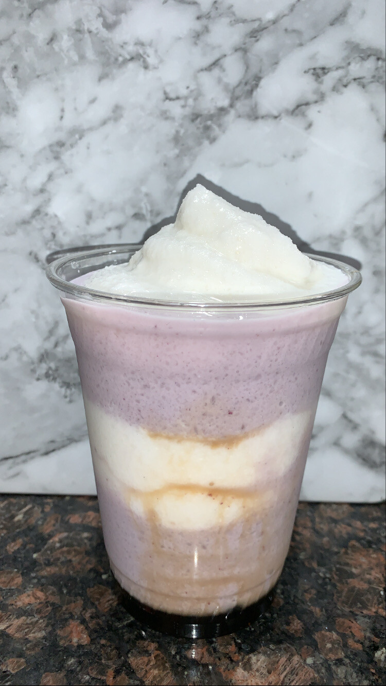 Premium TARO COCONUT Powder Boba Bubble Tea Tapioca Pearl Smoothie Slushy 12 oz