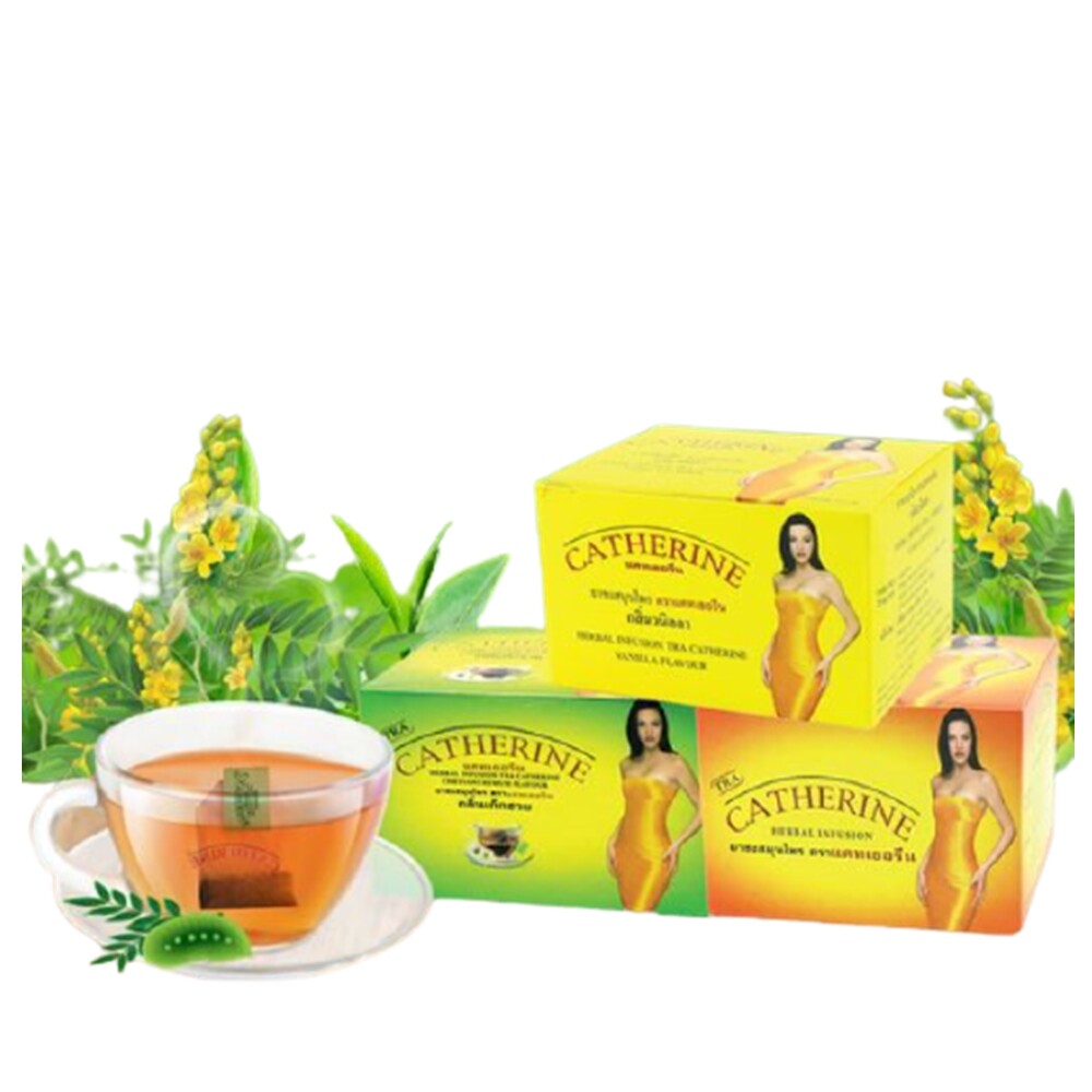 3X CATHERINE TEA Chrysanthemum Herbal Natural Slimming Diet 96 Sachet 3g