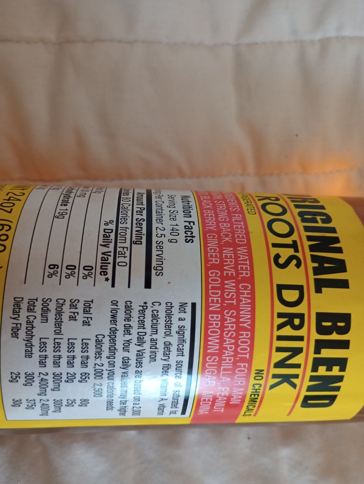 Jamaican Herbs Original Blend Roots Drink 24 Oz