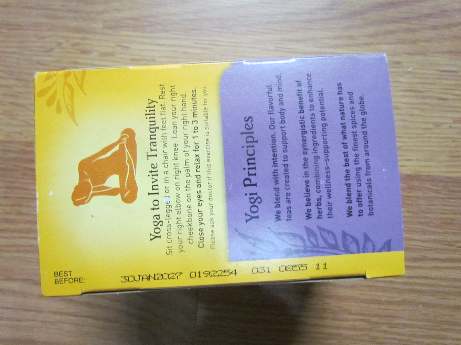 Organic Yogi Tea Egyptian Licorice – 16 Bags per Pack (3 Packs) 48 bags total
