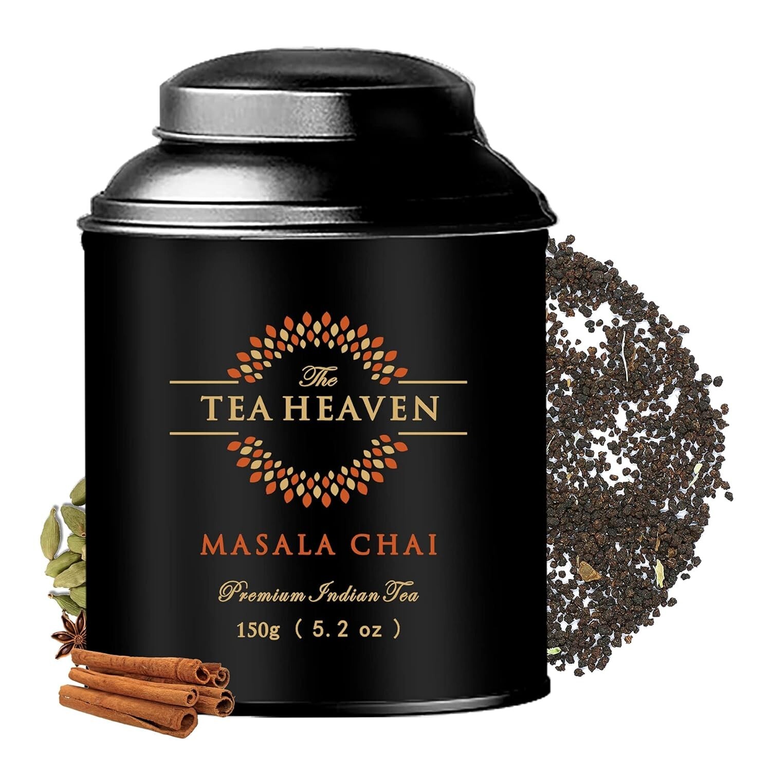 Masala Chai Whole Leaf Tea 150 Grams 50 Cups|Ginger Cardamom Cinnamon Cloves