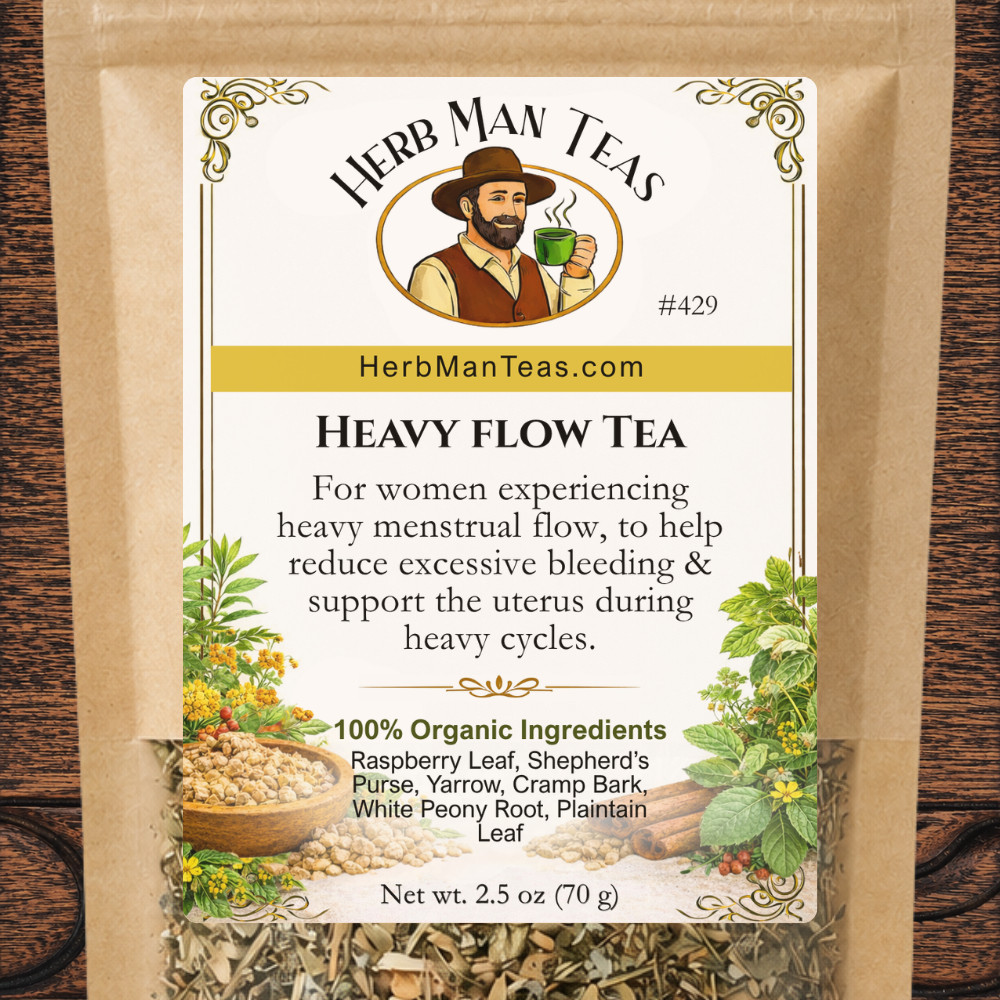 HEAVY FLOW TEA #429 | Reduces excessive menstrual flow and pelvic pain