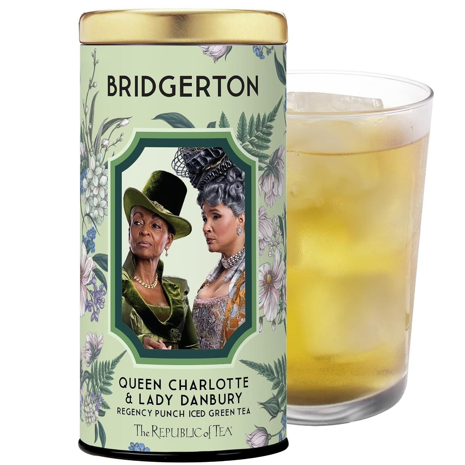 Bridgerton Queen Charlotte & Lady Danbury Regency Punch Iced Green Tea BB 11/27