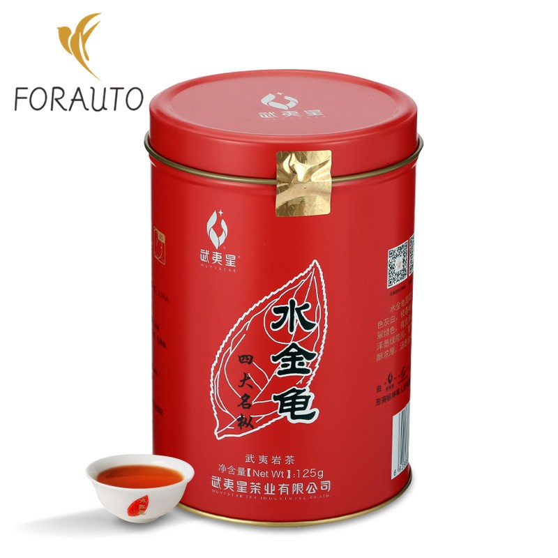 125g Wuyi Star Shui Jin Gui Golden Water Turtle Fujian Rock Tea Oolong Tea Tin