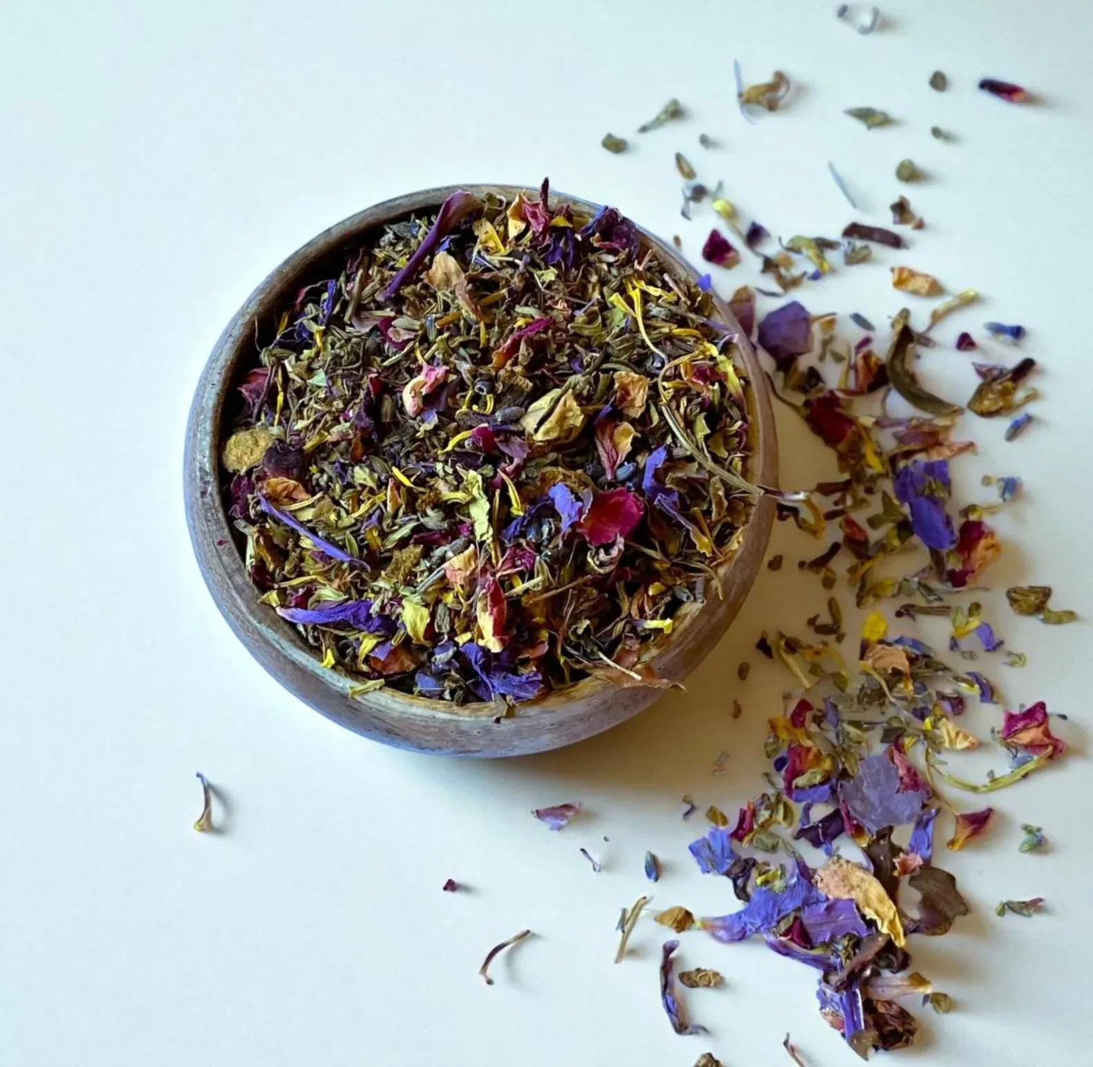 Organic Egyptian Blue Lotus Dream Spell Tea Lucid & Astral Herb Blend 1/2oz, 1oz
