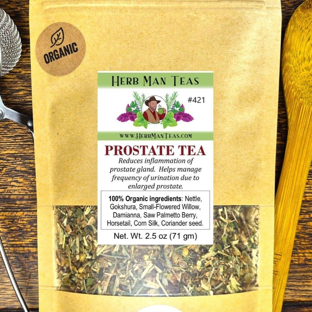 PROSTATE TEA- Reduces inflammation of the prostate gland & frequent urination