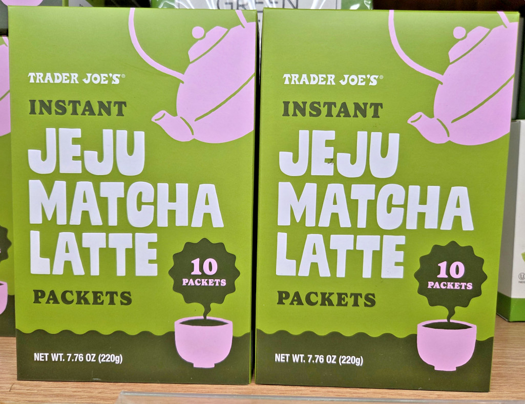 Trader Joe’s Instant JEJU Matcha Latte 7.76oz 220g (2 Boxes)