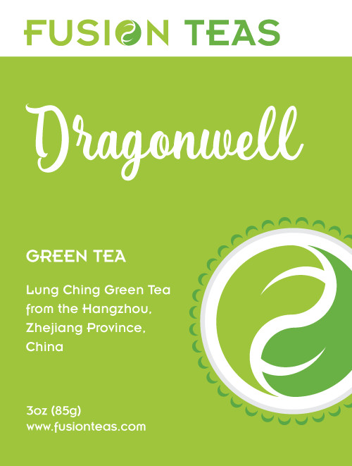 Dragonwell (Lung Ching) Green Tea – Organic Loose Leaf – Fusion Teas