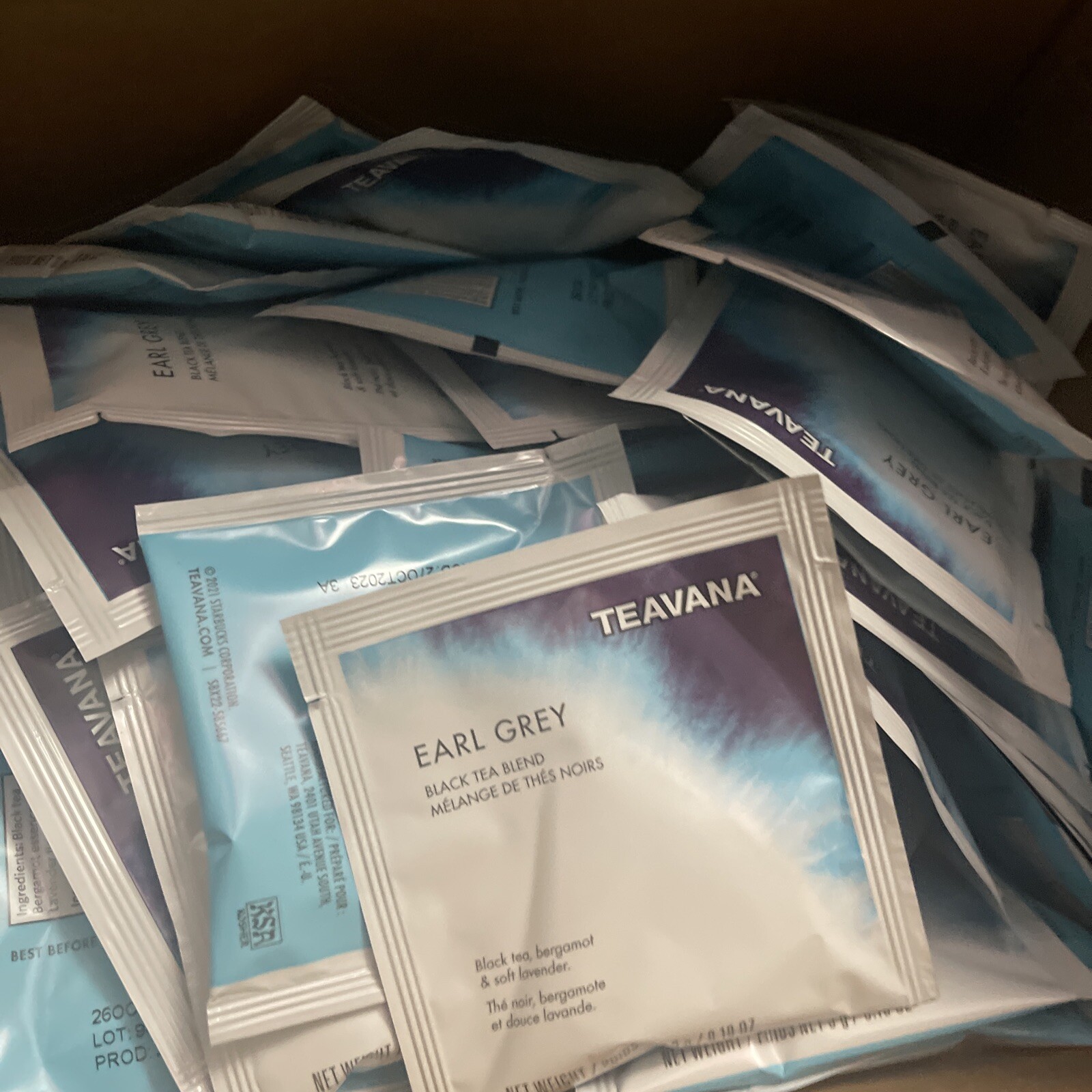 Teavana Earl Grey Sachet – 100 CT BB May 2026