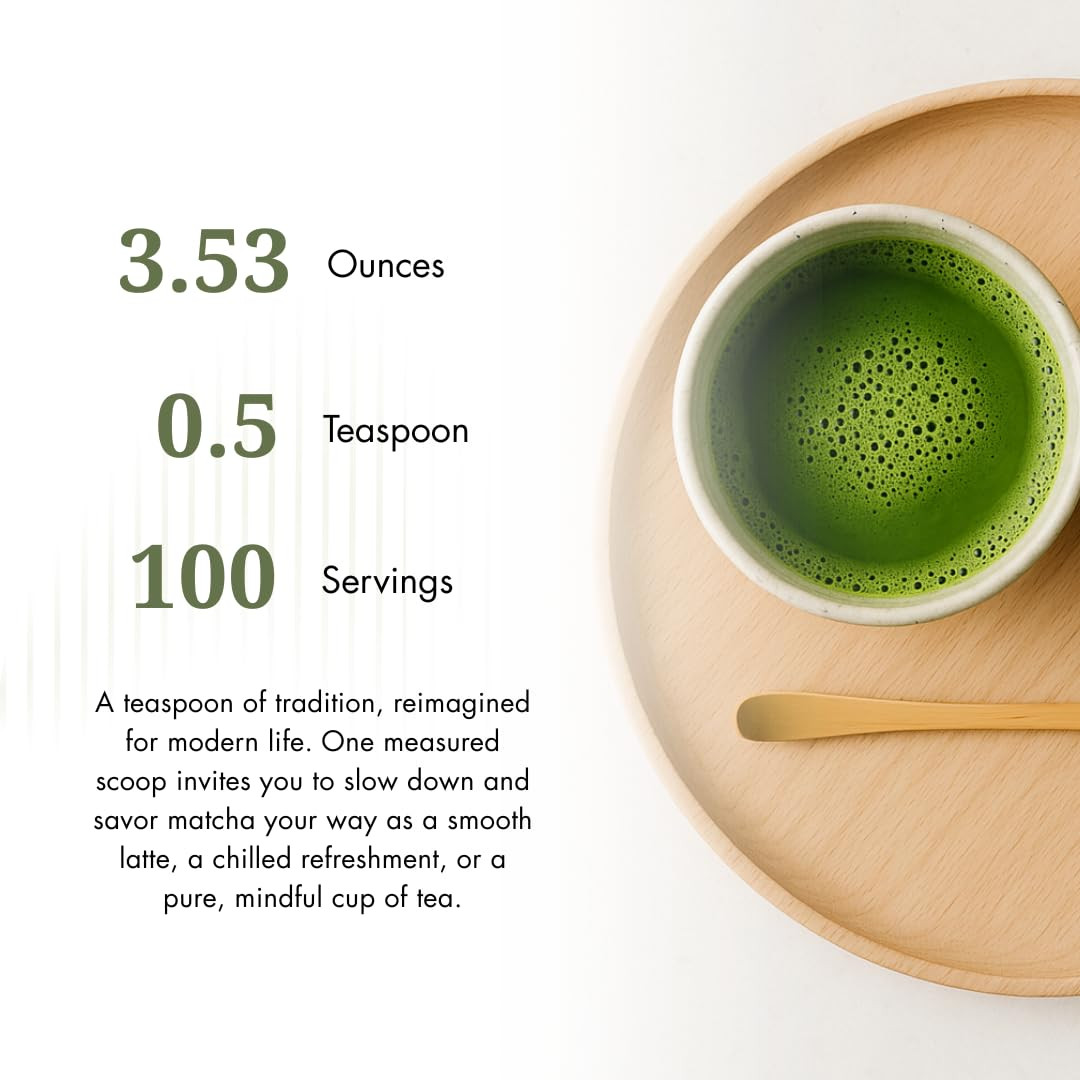 Nippon Matcha – Organic Premium Ceremonial Grade Japanese Matcha Green Tea Powde