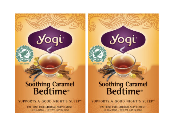 Yogi Teas Soothing Caramel Bedtime 16 bags (2 PACK)
