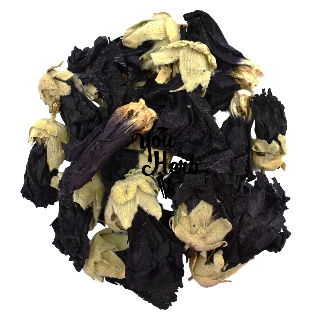 Black – Purple Hollyhock Mallow Dried Flowers 25g-200g – Alcea Rosea