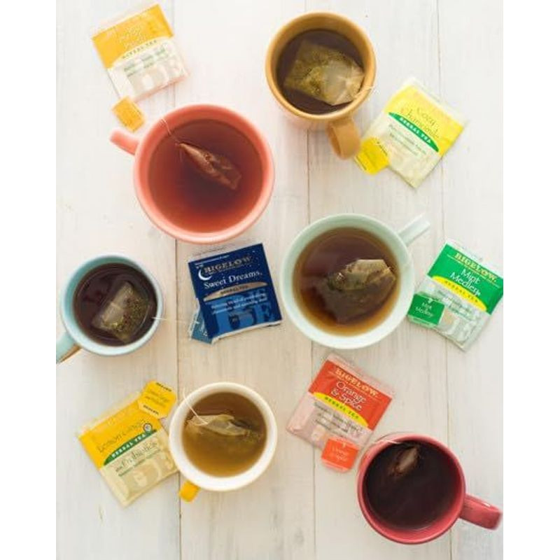 Bigelow Tea Caffeine Free 6 Flavor Herbal Variety 118 Count (Pack of 6)