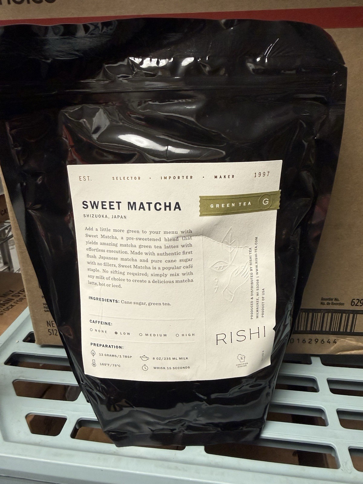 Rishi Sweet Matcha Green Tea Powder – Organic 2.2 Lb
