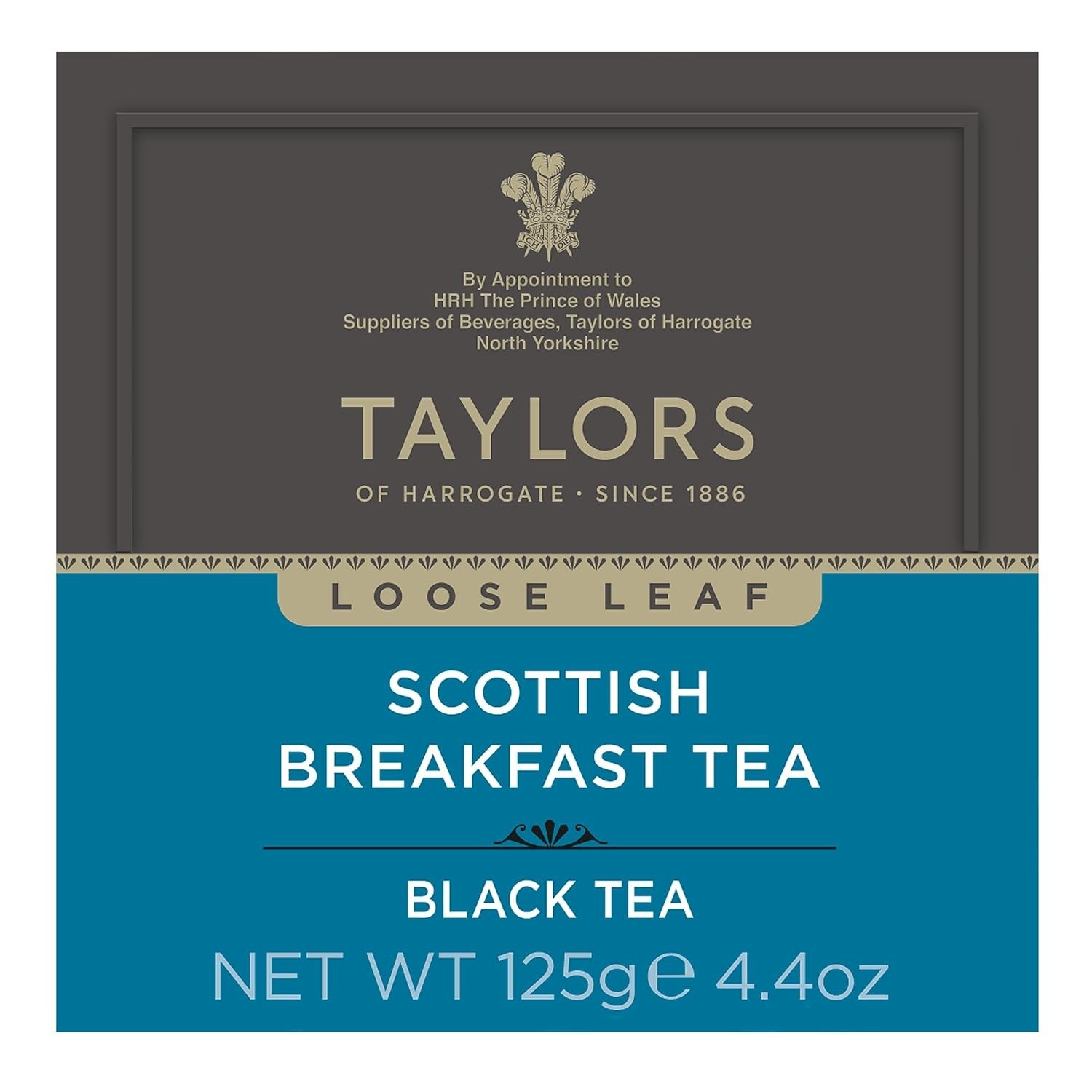 4.41 Oz Scottish Breakfast Black Tea – Malty, Strong & Energizing