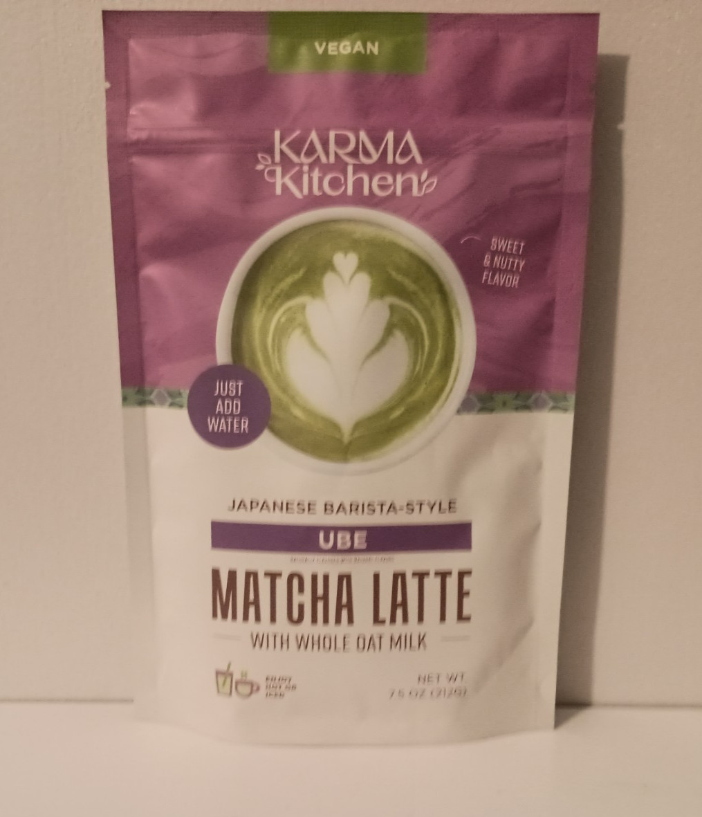 Karma Kitchen UBE Japanese Barista-Style Matcha Latte With Oat Milk Vegan 7.5oz