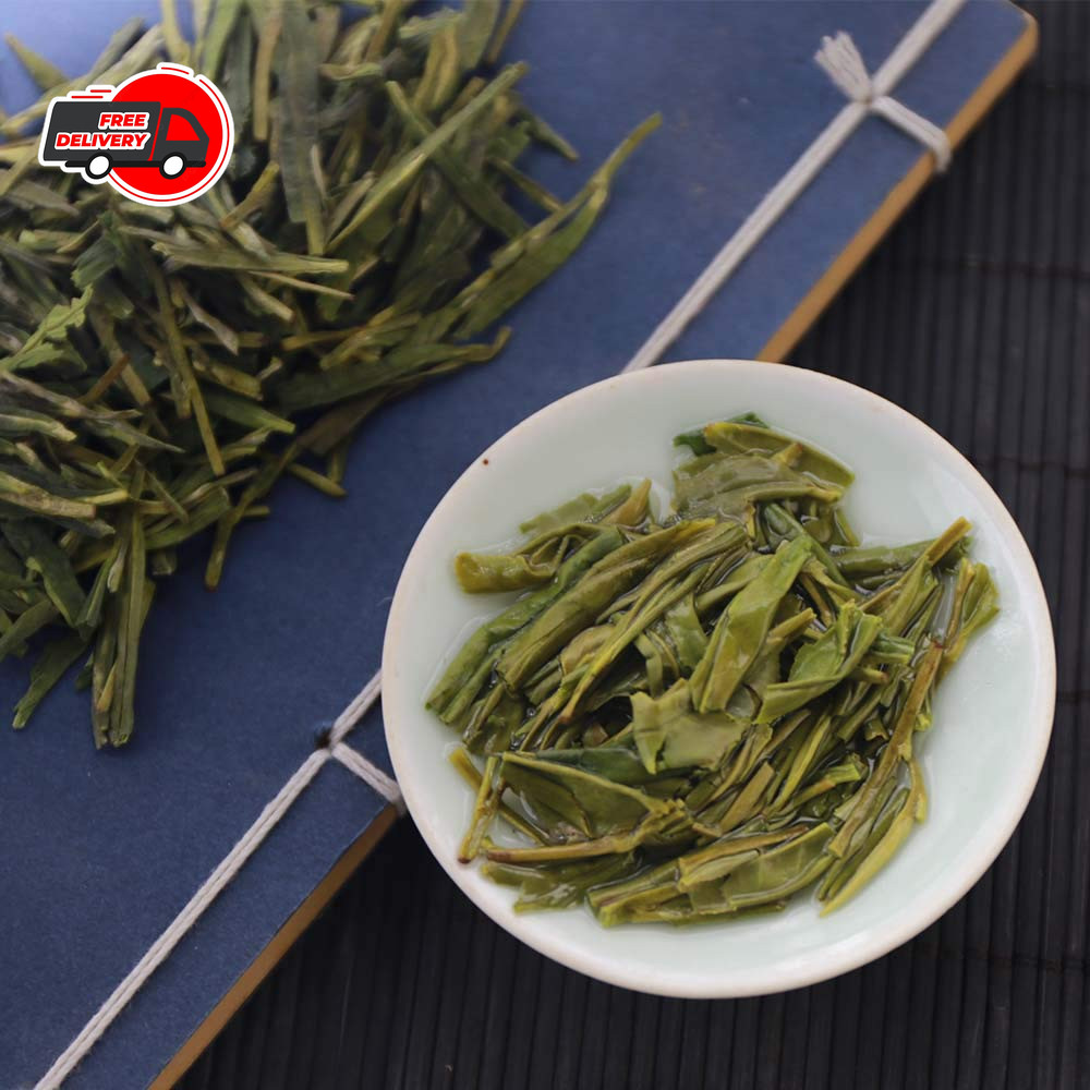 Fullchea – Longjing Tea – Dragonwell Tea – Chinese Green Tea Loose Lea