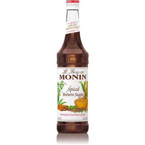 Monin Spiced Brown Sugar Syrup (750mL), H-Spiced Brown Sugar