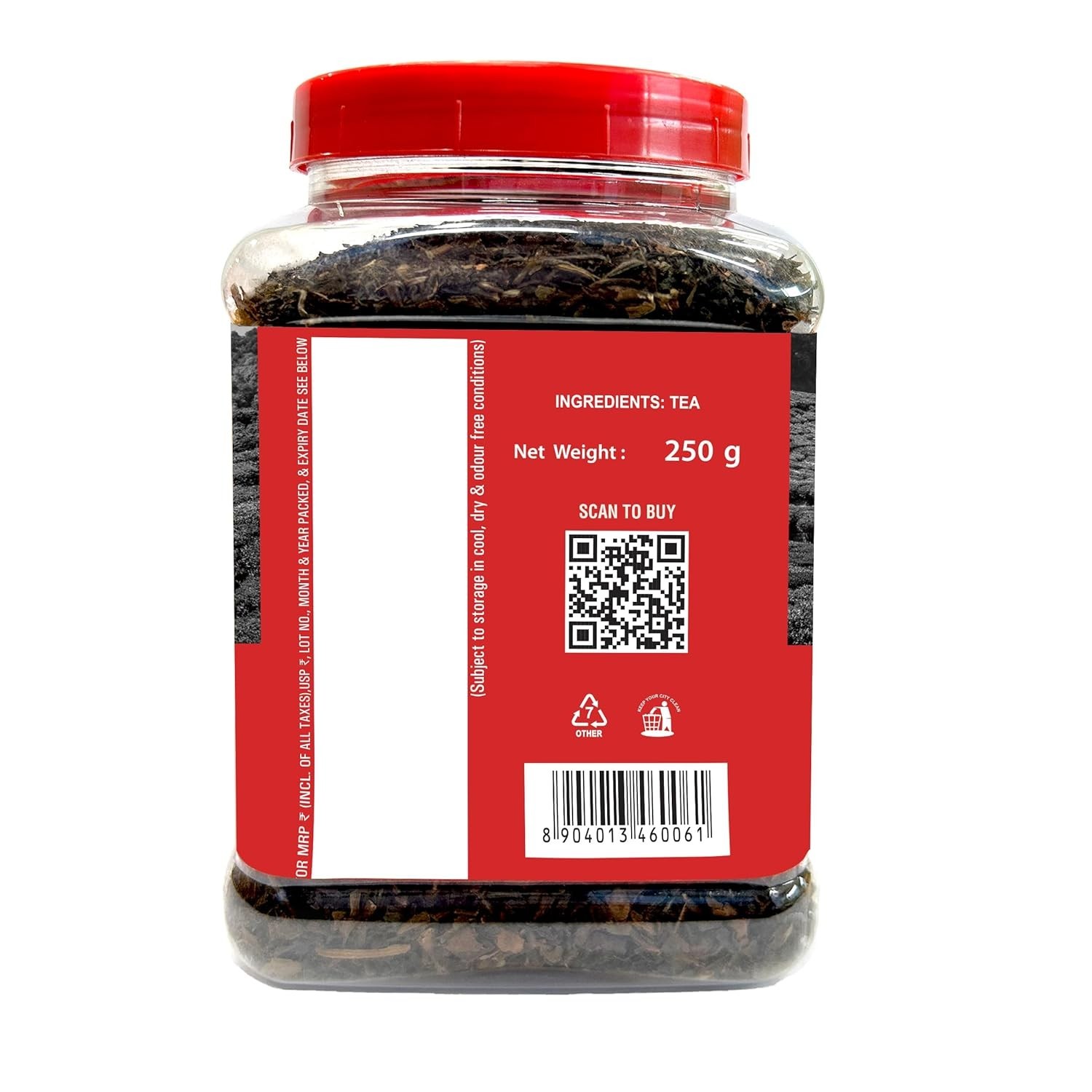 GOODRICKE Roasted Organic Darjeeling Tea 250 g Premium Black Loose Leaves Tea