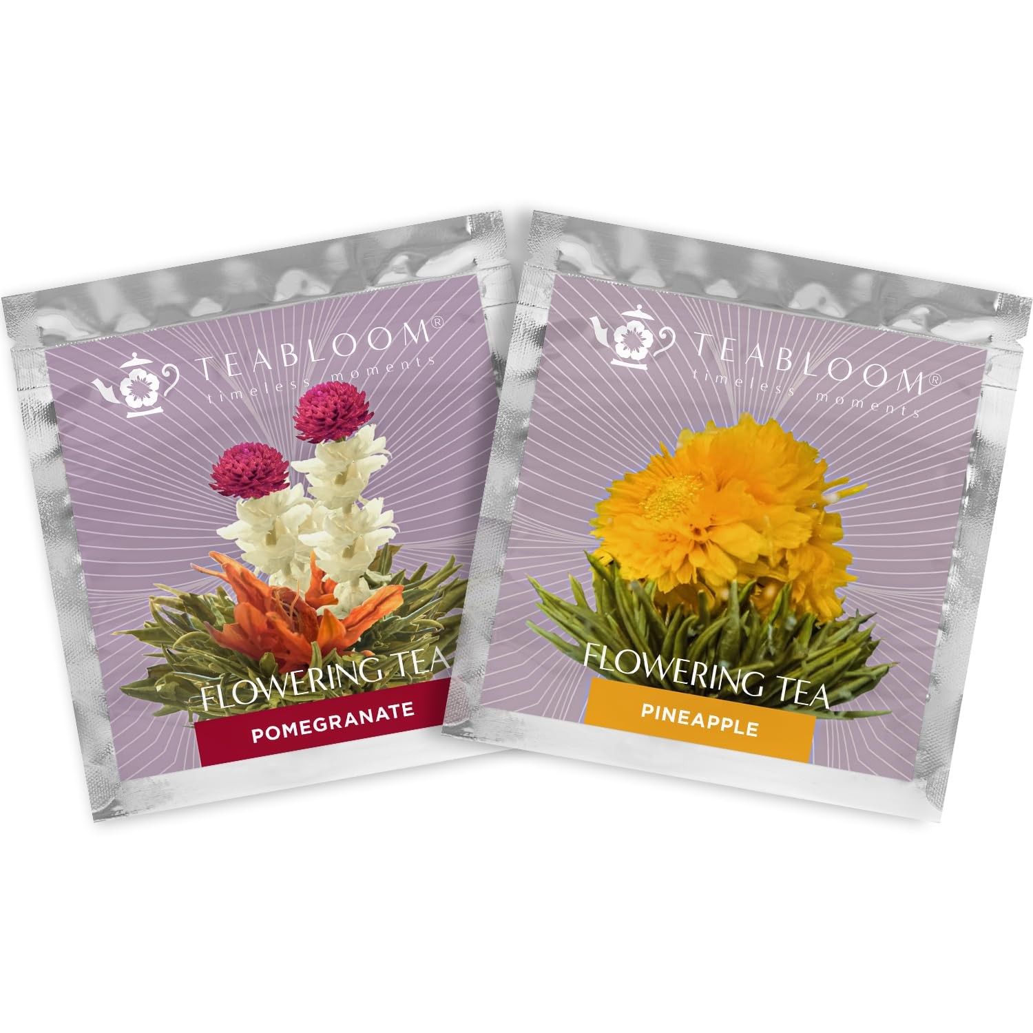 Blooming Tea Flowers Pomegranate & Pineapple Flowering Teas – Each Tea Bloss…