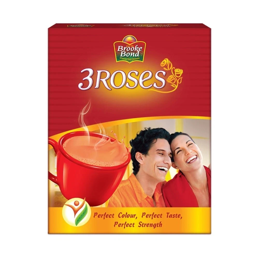 Brooke Bond 3 Roses Assam Dust Tea, 100 Gram free shipping world wide