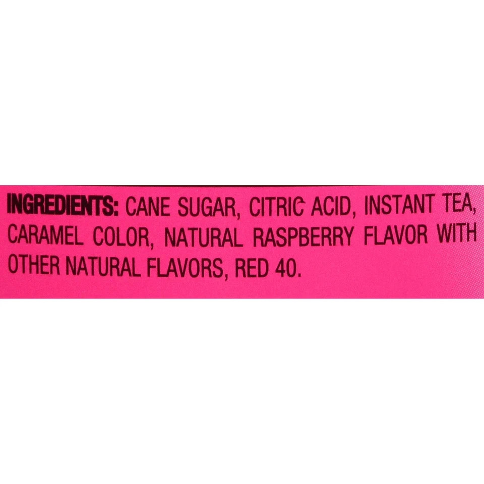 4C 35 QT Raspberry Iced Tea Mix 82.6 oz.
