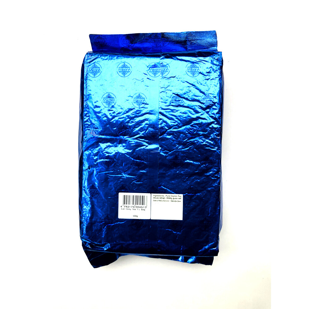 Mlesna Ceylon Tea, Earl Grey Tea 500g (17.63oz) x 02 packs