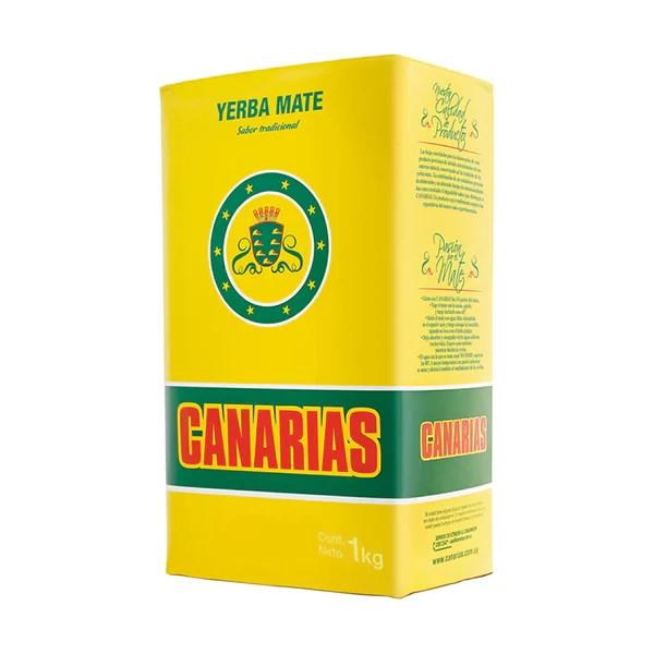 Yerba – canarias – Tradicional – Amarilla x 1 Kilo – Pack x 2