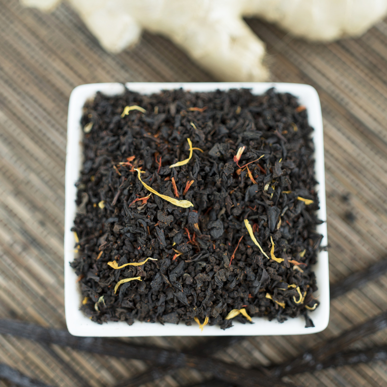 Pumpkin Pie Black Tea Organic – loose leaf or tea bags Pumpkin spice vanilla