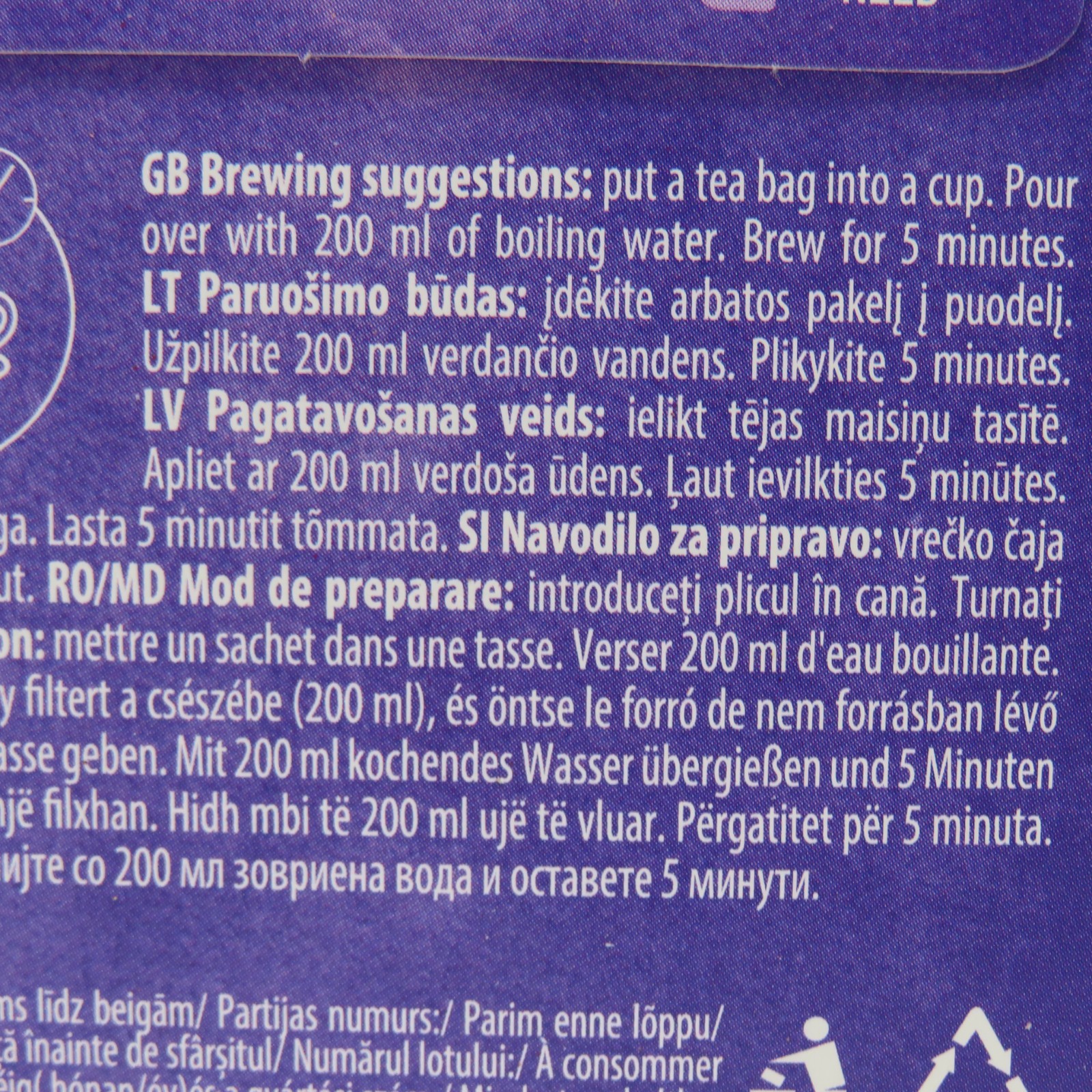 LOYD Flavored Herbal Tea Magic Experience 20 Bags You Pick Flavor Poland