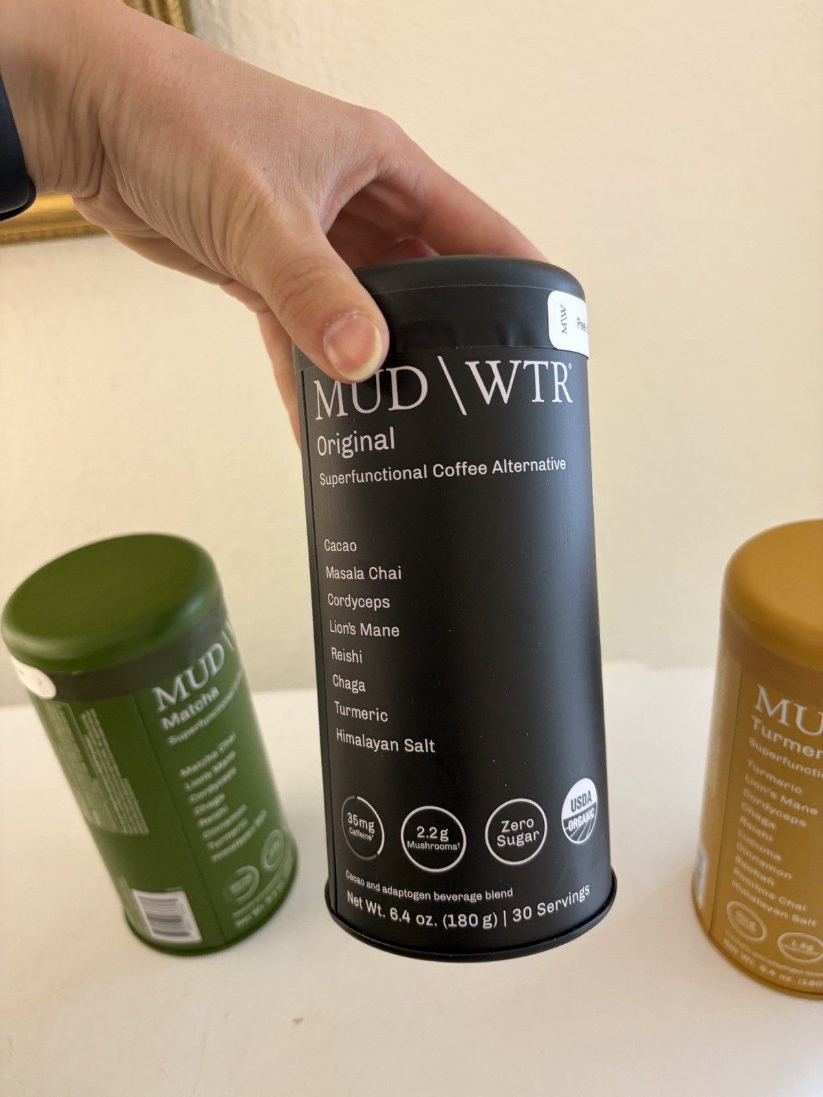 MUDWTR Drink Original Matcha Turmeric LOT OF 3 NEW SEALED