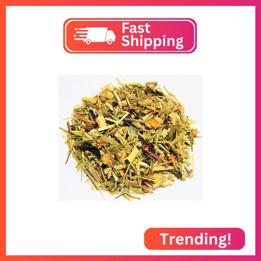 Nelson’s Tea Lemon Ginger Honey Loose Leaf Tea — Caffeine Free Echinacea Bee Pol