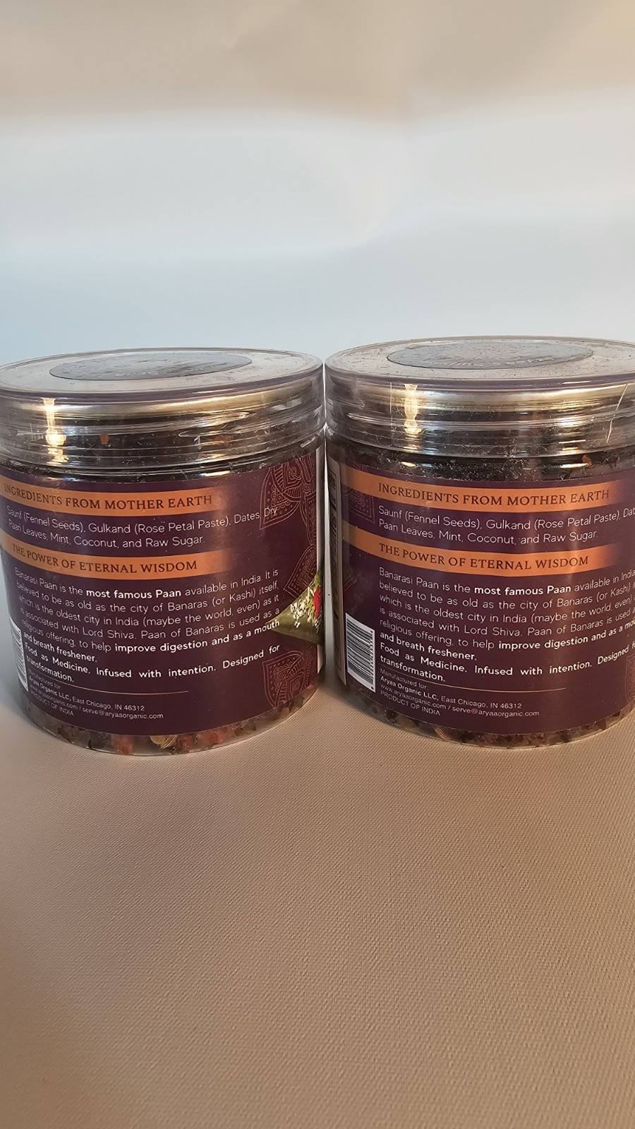 Banarasi Paan l Two 8.75oz (250gm) Tea & Digestive Snack | Exp 8/2027