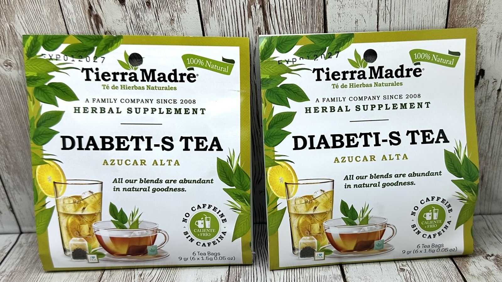 Tierra Madre,Diabeti~S TEA Herbal Supplement, Azucar Alta Tea (12 Tea Bags)