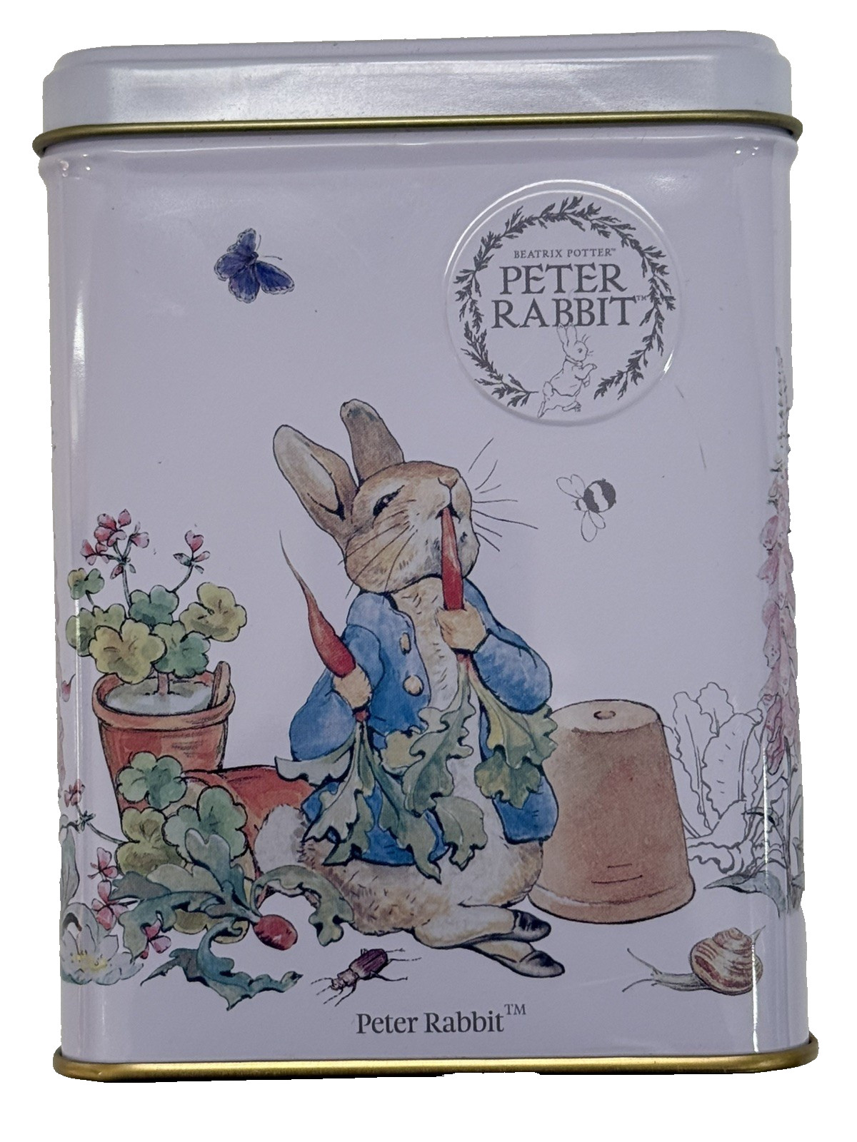 NEW Beatrix Potter Peter Rabbit English Breakfast Tea Tin 40 Teabags Exp 10/2026