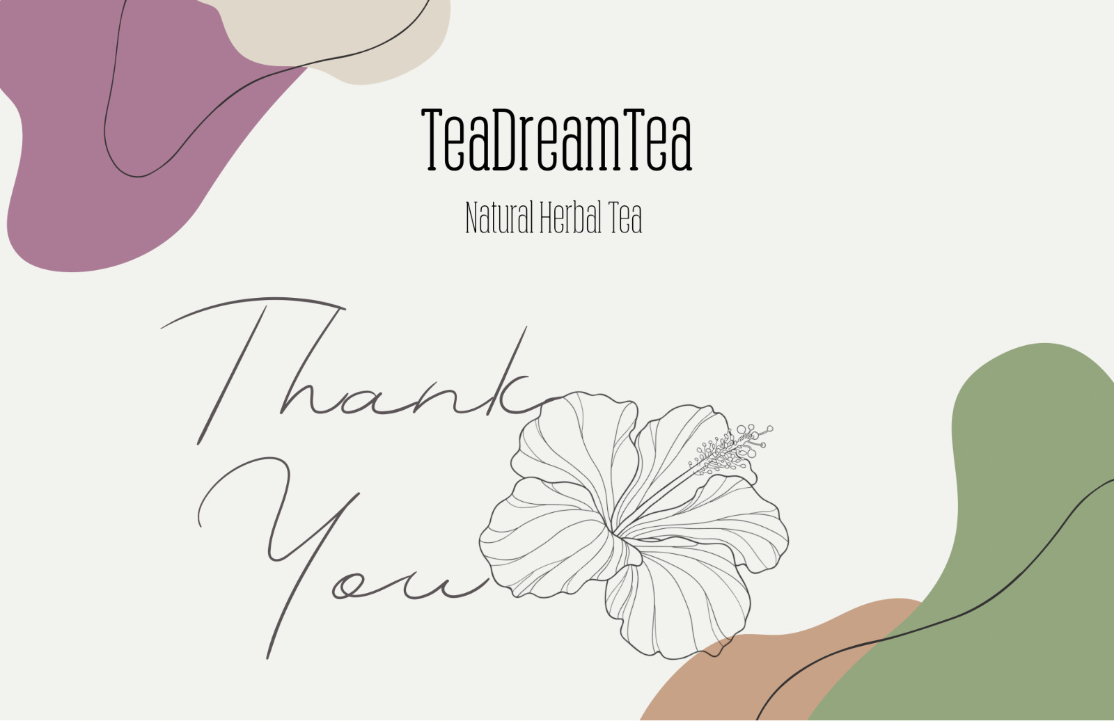 TeaDreamTea Loose Leaf Tea Gift Box 9 Blend Sampler Personalized Card Gift