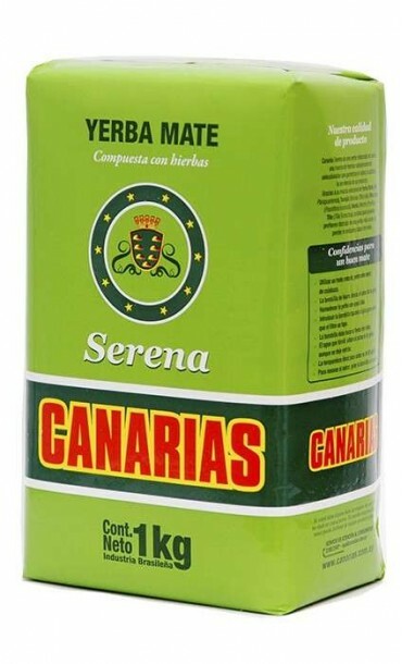 10 Pack Canarias Serena Yerba Mate Total 10 KG – 22 LBS –