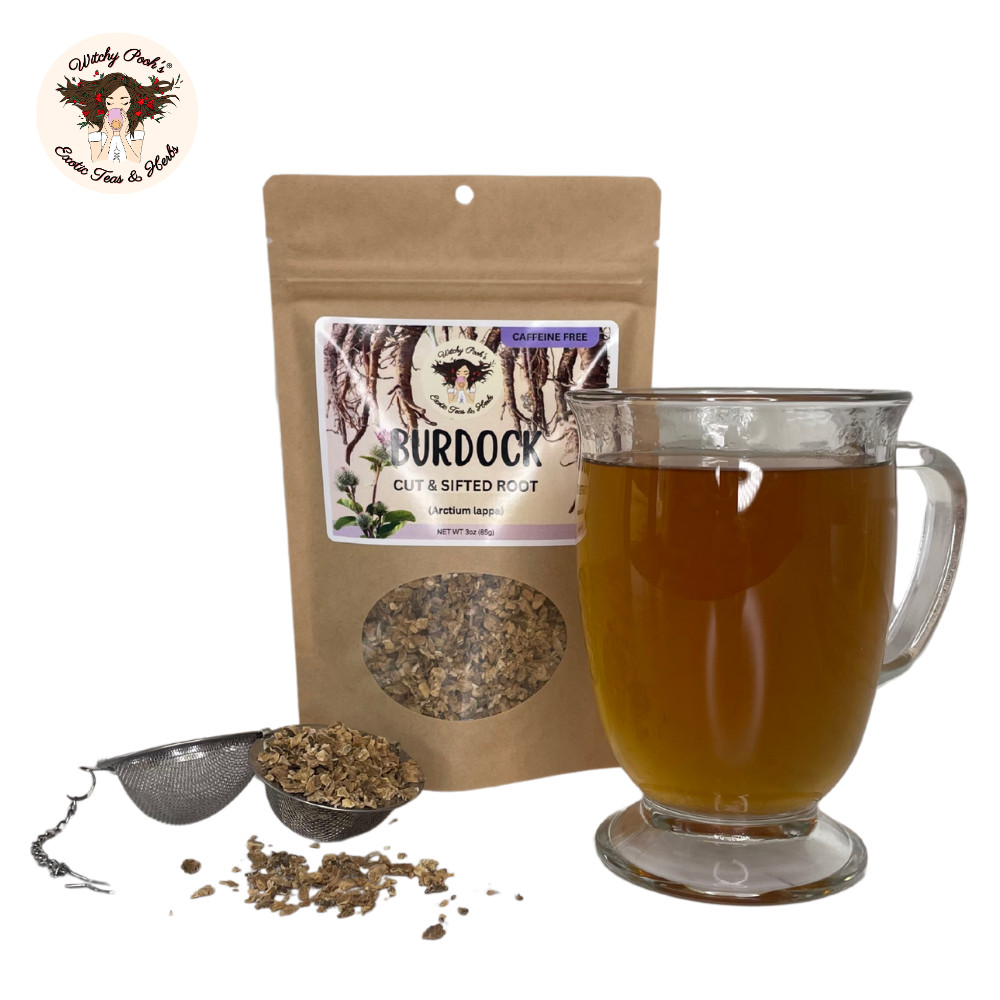 Burdock Root Loose Leaf Tea, Piece’s of Root
