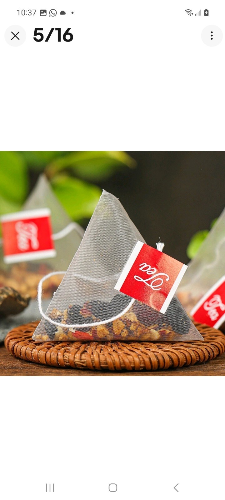 2 Packet Of Ginseng six treasure tea 10 Bag/packet Exp:25/07/2027 FREE SHIPPING
