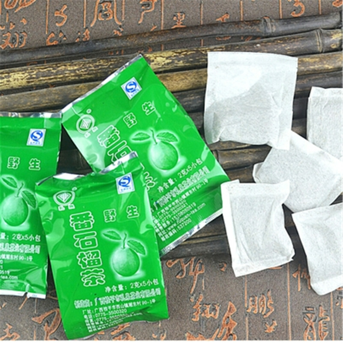 100% Natural Guava Leaves Tea – 40g (20 Tea Bags) – Caffeine-Free Herbal Tea