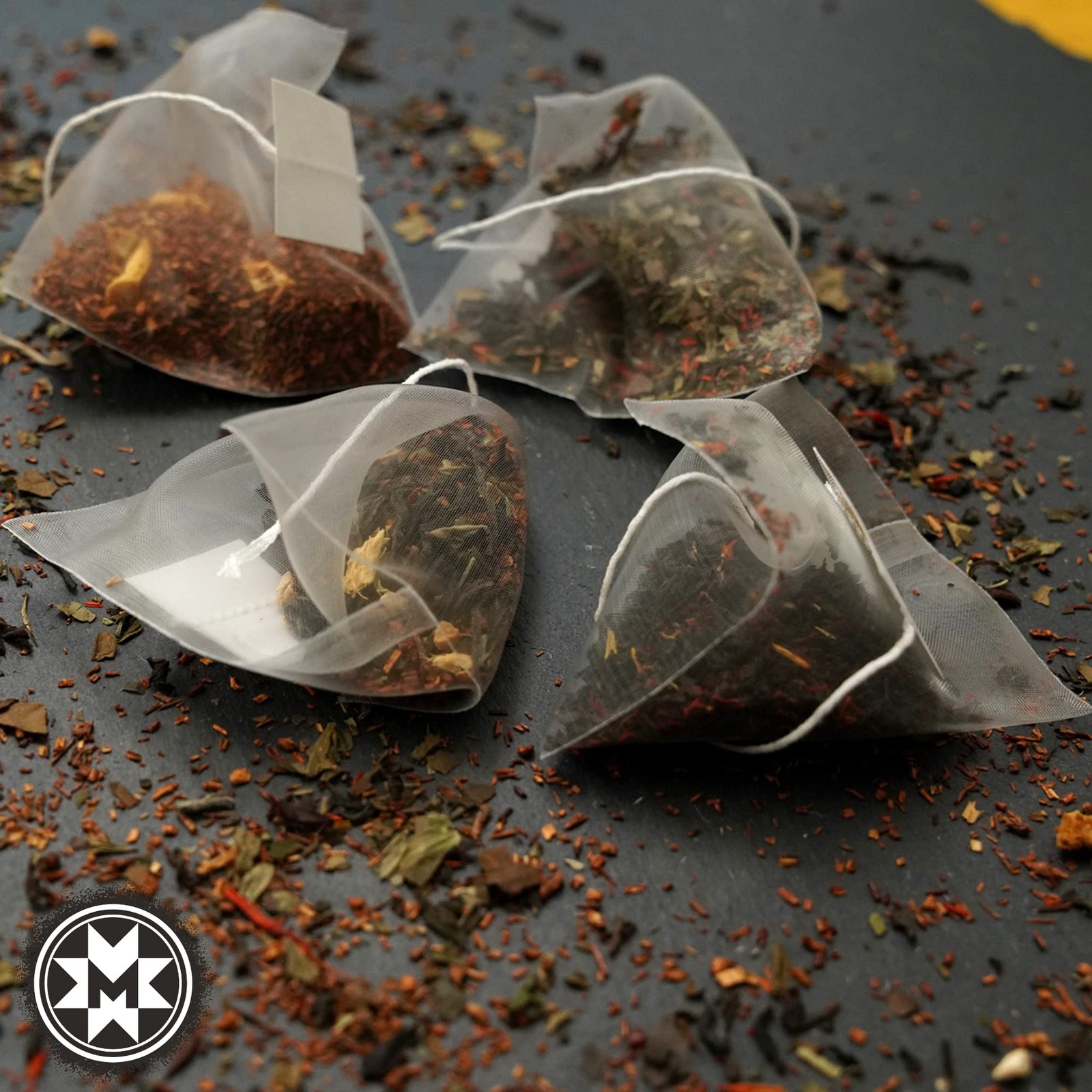 20 PCS Earl Grey Black Tea Sachets Contains Caffeine All Natural Brew Beverage