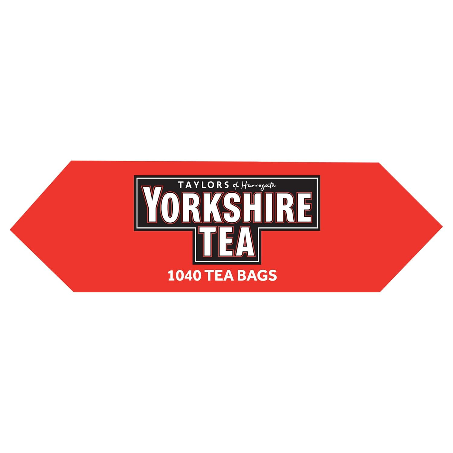 Yorkshire Tea Malty Biscuit Brew, Black Tea, Pillow Tea Bags, 40 Count (Pack of